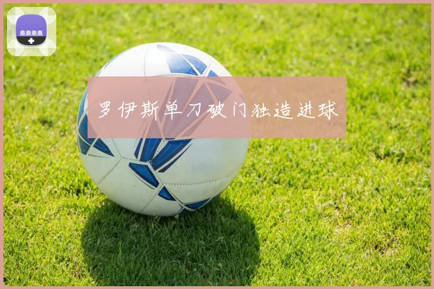 罗伊斯单刀破门独造进球